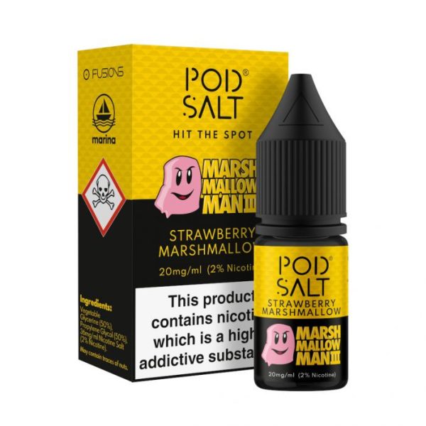 Marina Marshmallow Man 5PCS 10ml 20mg Box Pod Salt Fusions