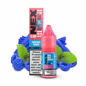 Blue Razz Gummy 10PCS BOX 10ml 20mg NEXLIG Pod Salt