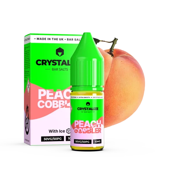 Peach Cobbler (Peach & Biscuit) 20mg 10ml Crystalize Driphack
