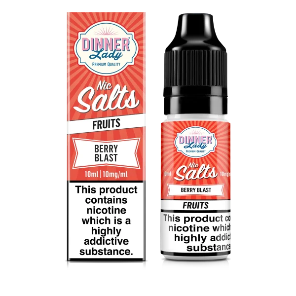 Berry Blast 20mg 10ml Bar Salt Dinner Lady