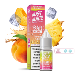 TROPICAL PEACH 20mg 10ml BAR Just Juice