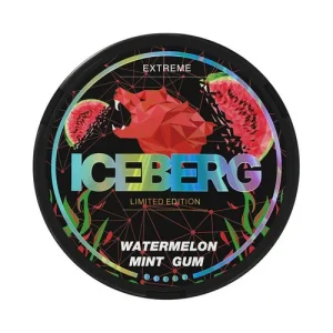 Watermelon Mint Gum 50mg Iceberg