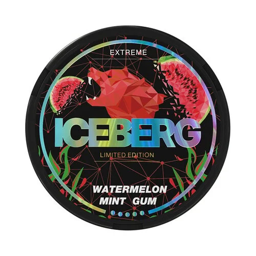 Watermelon Mint Gum 50mg Iceberg