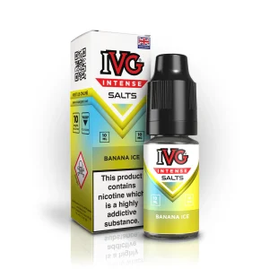 Banana Ice 10ML 20MG IVG INTENSE SALTS