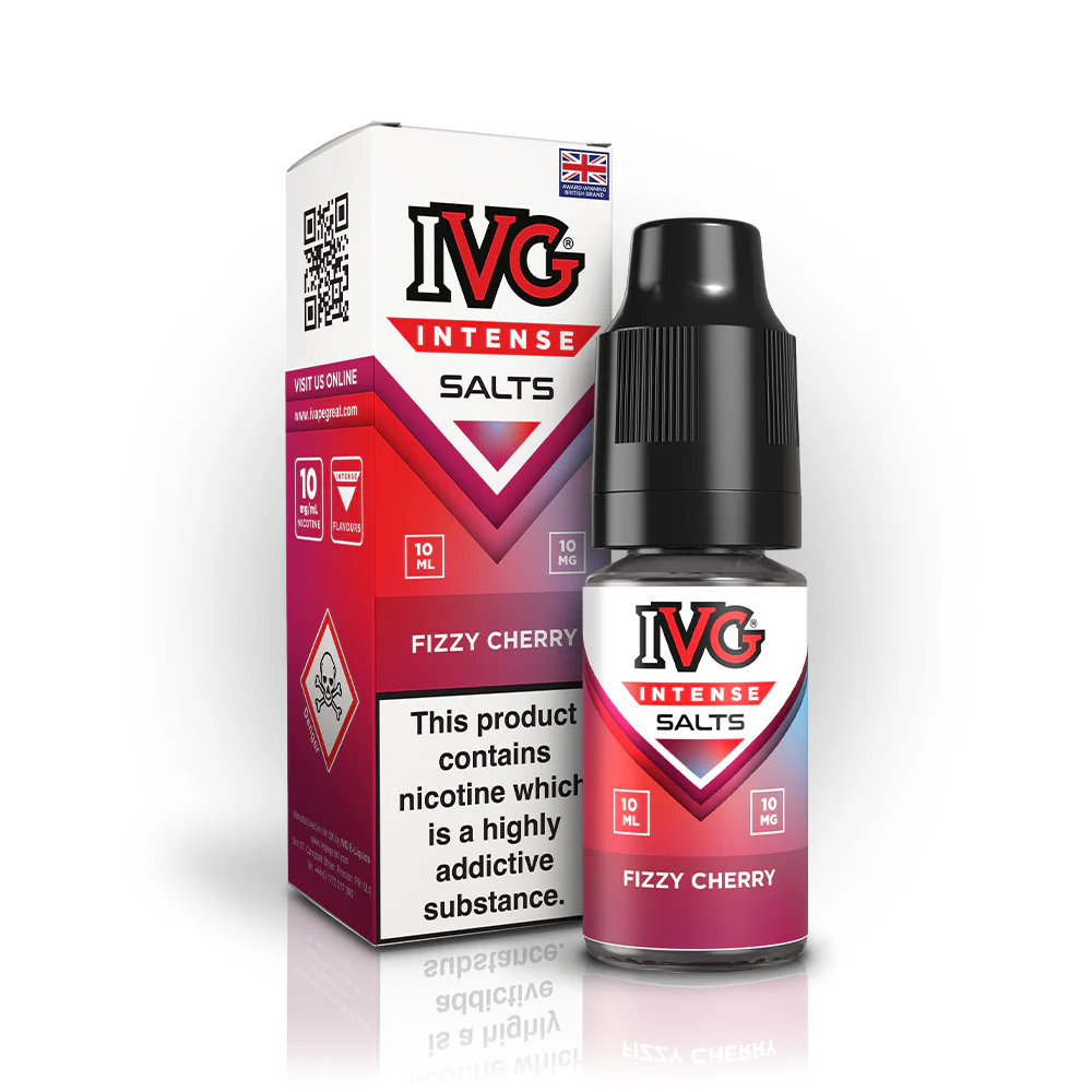 Fizzy Cherry 10ML 20MG IVG INTENSE SALTS